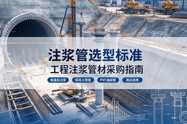 昭平注浆管选型标准