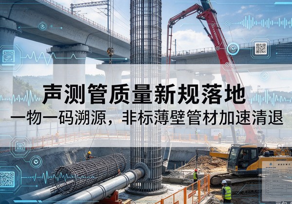 昭平声测管质量新规落地，一物一码溯源，非标薄壁管材加速清退